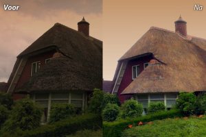 woonboerderij schoonmaak renovatie reiten dak